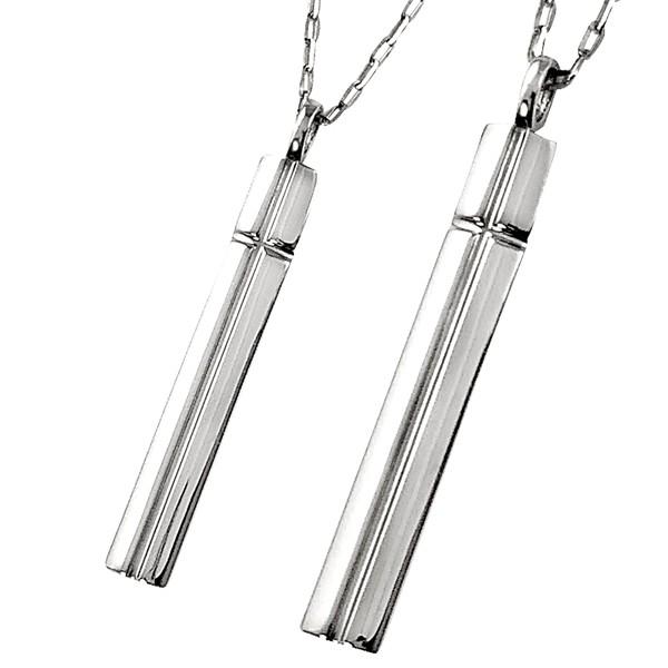 ペアネックレス 10金 2個セット クロス 十字架 ゴールド K10 ペンダント 刻印 文字入れ 可能 シンプル 大人 安い カップル 注文製作 ギフト 受注 爆買の画像