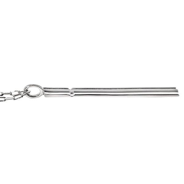 メンズネックレス プラチナ 十字架 モチーフ クロス Pt900 Pt850 ペンダント アズキチェーン 50cm  文字入れ 刻印 可能 注文製作 プレゼント ギフト 受注 爆買の画像