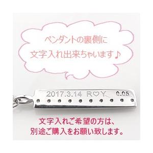 メンズネックレス 18金 10石 ダイヤモンド ホワイト ピンク イエロー ペンダント アズキチェーン 50cm  文字入れ 刻印 可能 受注製作 ギフト 受注 爆買の画像