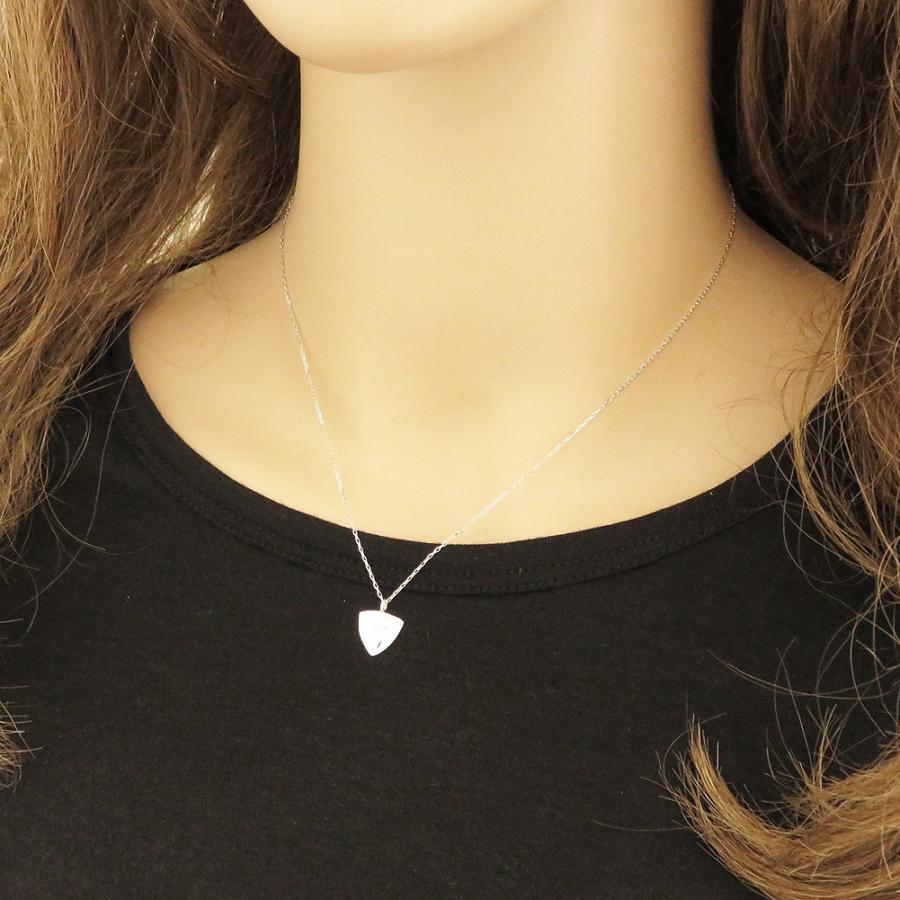 ペアネックレス 10金 一粒 ダイヤモンド ピック 三角形 K10 ゴールド ダイヤネックレス ペンダント 2個セット シンプル 大人 カップル 注文製作 受注 爆買の画像
