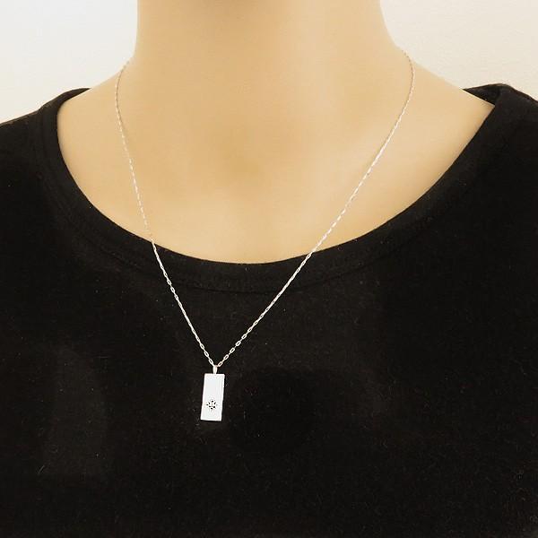 Jewelry i（ジュエリーアイ） メンズネックレス 長方形 モチーフ 18金