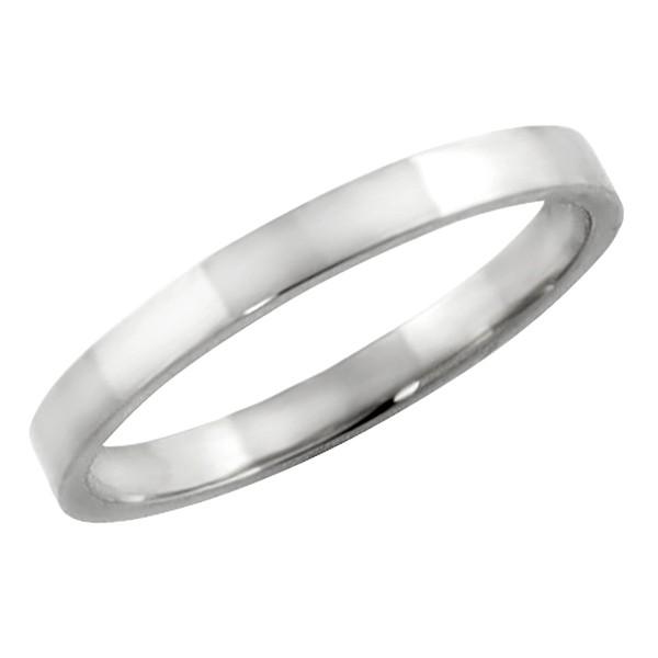 Jewelry i（ジュエリーアイ） 平打ち リング 2mm幅 10金 指輪
