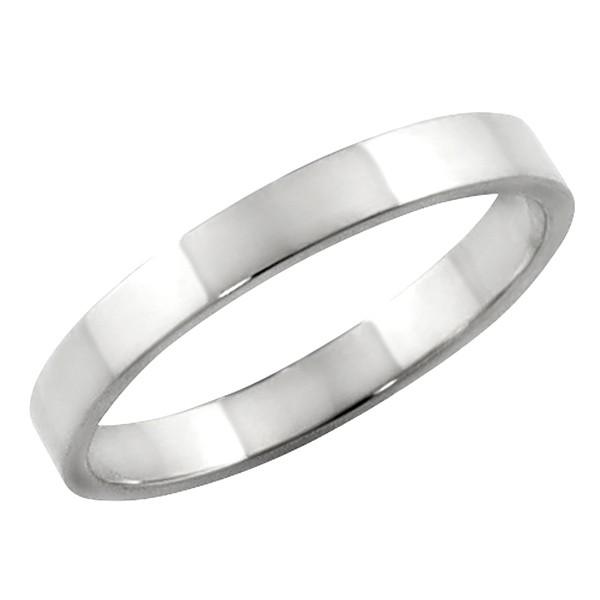 平打ち リング 2.5mm幅 プラチナ 指輪 レディース Pt900 シンプル 単品 フラット 地金 リング 大人 結婚指輪 ペアリング 文字入れ 刻印 可能 日本製 受注 爆買の画像