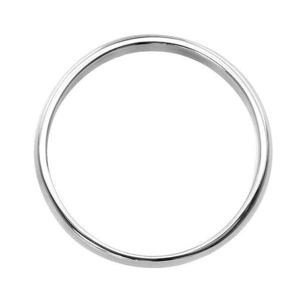 Jewelry i（ジュエリーアイ） 甲丸 リング 4mm幅 プラチナ 指輪