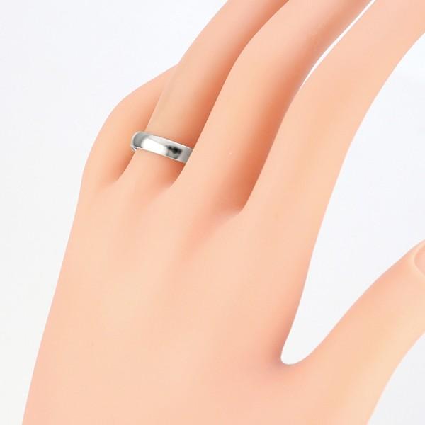 Jewelry i（ジュエリーアイ） 甲丸 リング 4mm幅 プラチナ 指輪