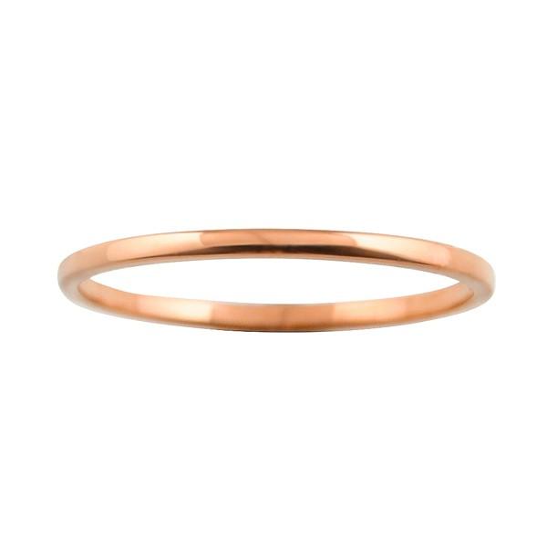 Jewelry i 甲丸 リング 1.5mm幅 18金 指輪 メンズ K18 シンプル Jewelry i 甲丸 リング 1.5mm幅 18金 指輪 メンズ K18 シンプル