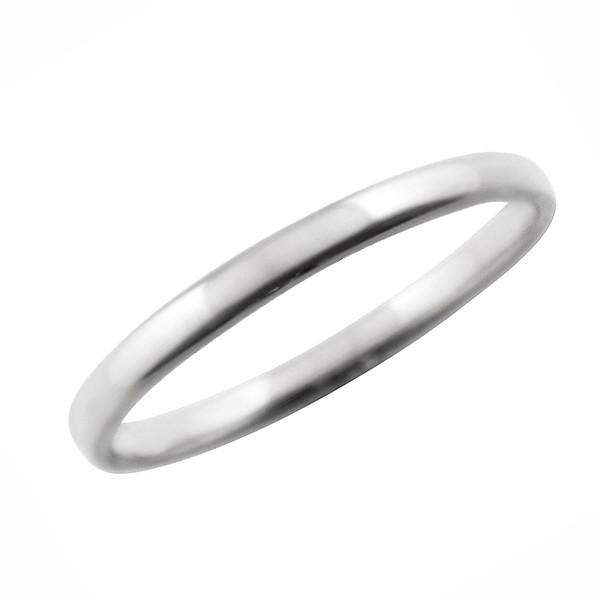 Jewelry i（ジュエリーアイ） 甲丸 リング 2mm幅 プラチナ 指輪 メンズ