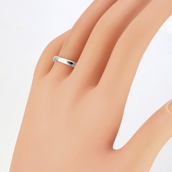 甲丸 リング 3mm幅 プラチナ 指輪 メンズ Pt900 シンプル 単品 平甲丸 地金 リング 大人 結婚指輪 ペアリング 文字入れ 刻印 可能 日本製 注文製作 受注 爆買の画像