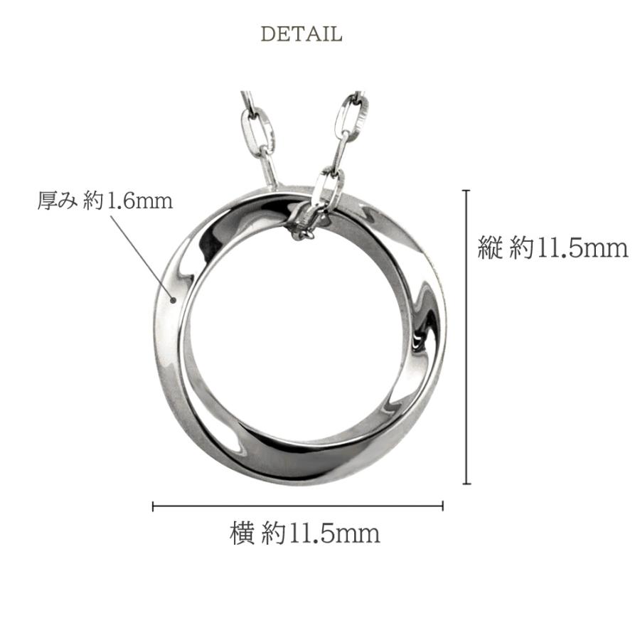 Jewelry i メンズネックレス ゴールド 18金 K18 サークル ペンダント 