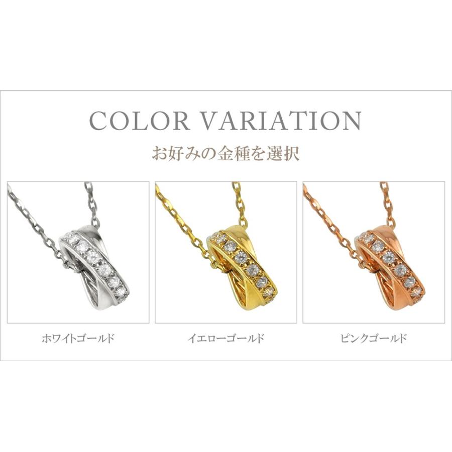 メンズネックレス ゴールド 18金 K18 クロス サークル ダイヤモンド ペンダント アズキチェーン 50cm 注文製作 プレゼント ギフト 受注 爆買の画像