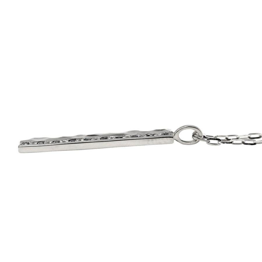 メンズネックレス 18金 10石 ブラックダイヤモンド ペンダント アズキチェーン 50cm  文字入れ 刻印 可能 注文製作 プレゼント ギフト 受注 爆買の画像