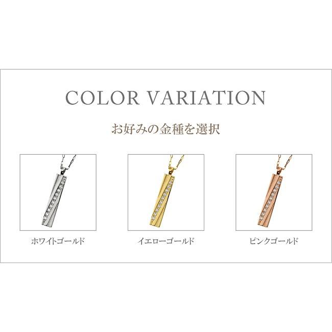 メンズネックレス ゴールド 18金 K18 プレート ダイヤモンド ペンダント アズキチェーン 50cm 注文製作 プレゼント ギフト 受注 爆買の画像