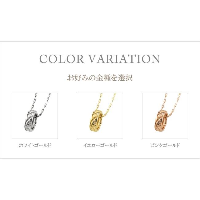 メンズネックレス ゴールド 18金 K18 サークル ペンダント アズキチェーン 50cm 注文製作 プレゼント ギフト 受注 爆買の画像