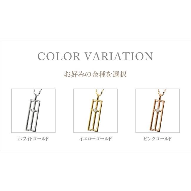 メンズネックレス ゴールド 18金 K18  クロスデザイン ダイヤモンド ペンダント アズキチェーン 50cm 注文製作 プレゼント ギフト 受注 爆買の画像