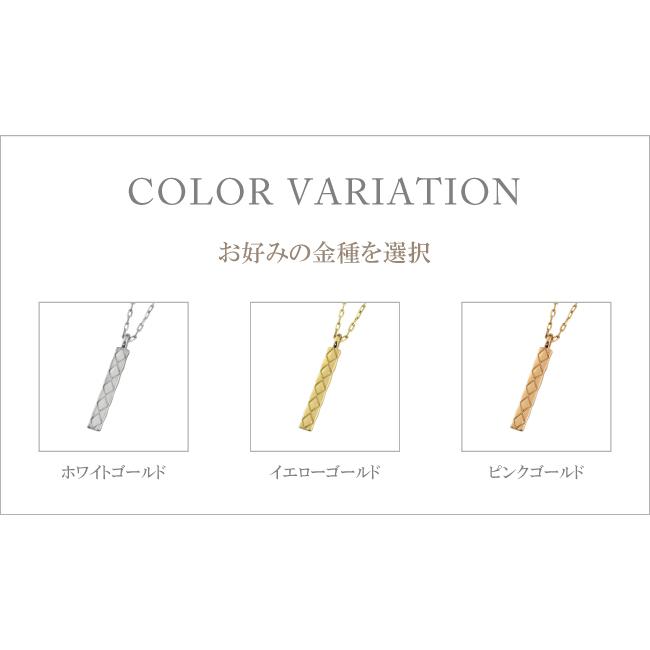 メンズネックレス キルティング ゴールド 18金 K18 シンプル ペンダント アズキチェーン 50cm 注文製作 プレゼント ギフト 受注 爆買の画像