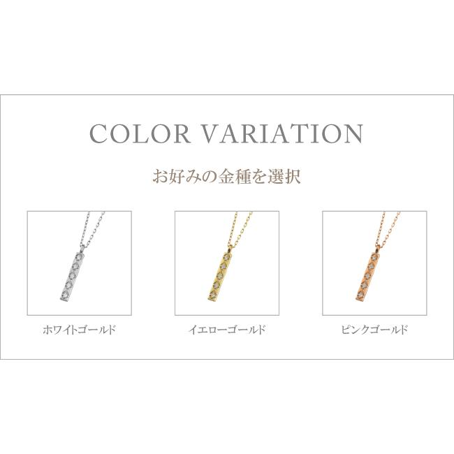 ネックレス ゴールド プレート キルティング ダイヤモンド 10金 K10 レディース ペンダント アズキチェーン 40cm ダイヤ プレゼント 受注製作 ギフト 受注 爆買の画像