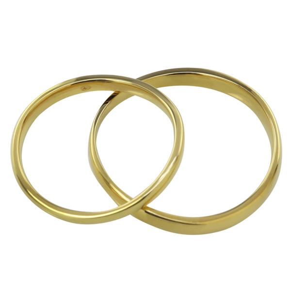 結婚指輪 ウェーブ 一粒 ダイヤモンド 10金 ペアリング マリッジリング K10 カップル 注文製作 プレゼント ギフト 受注 爆買の画像