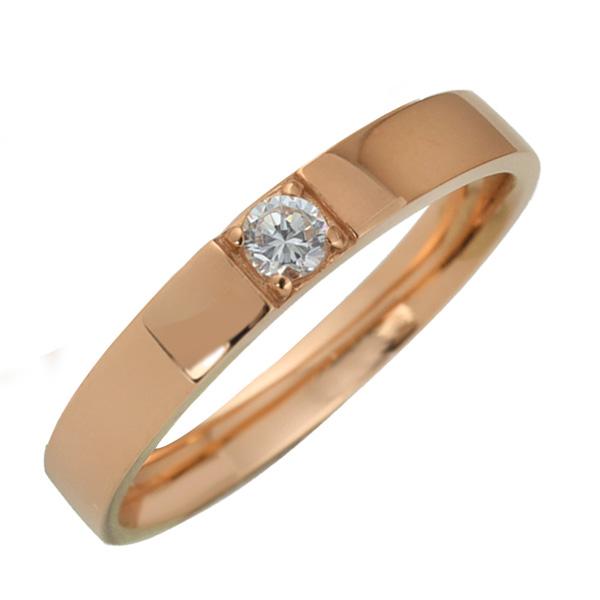 Jewelry i（ジュエリーアイ） 指輪 レディース 18金 ストレート