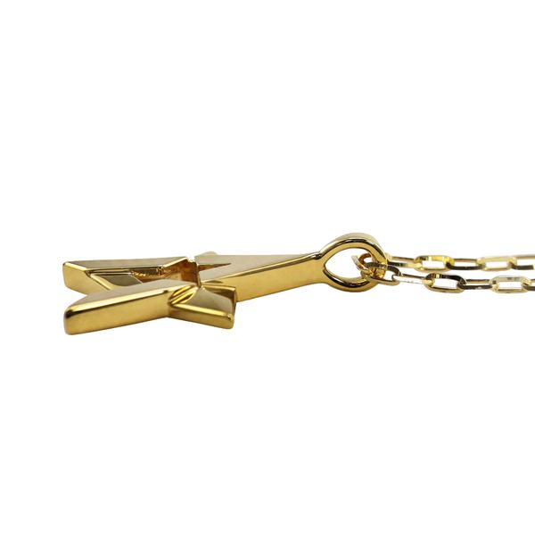 Jewelry i メンズネックレス ゴールド 10金 K10 スター デザイン 星 