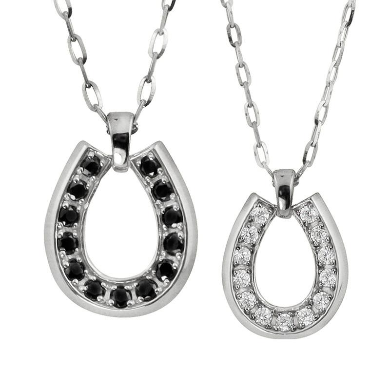Jewelry i（ジュエリーアイ） ペアネックレス シンプル プラチナ 
