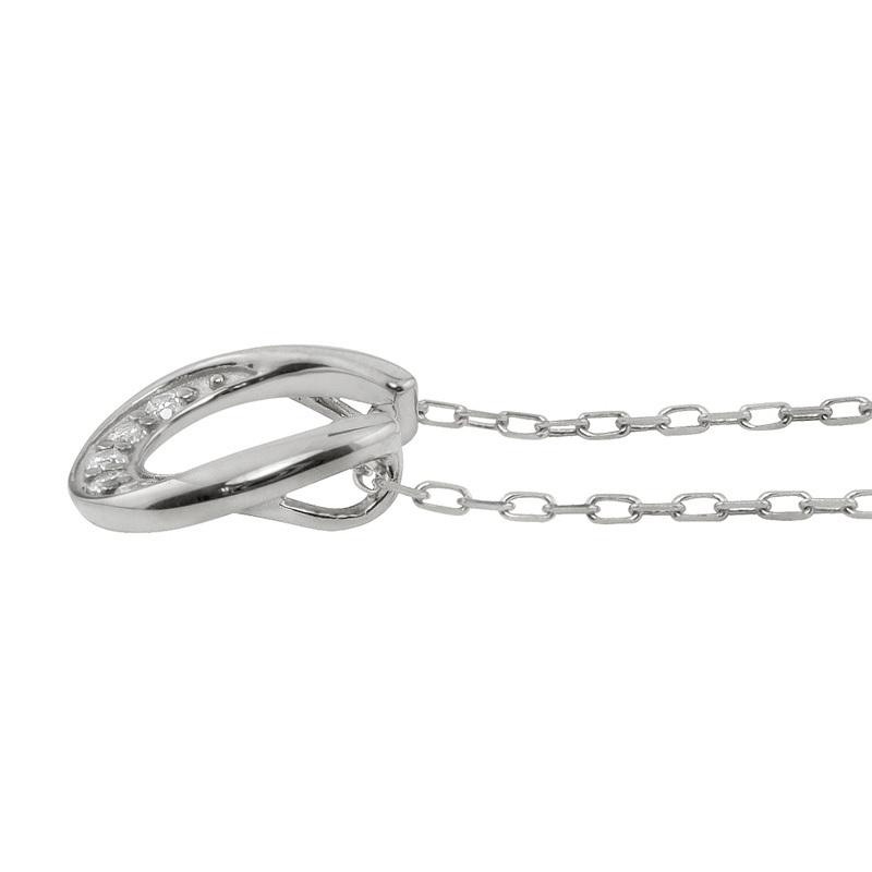 Jewelry i（ジュエリーアイ） 馬蹄 ネックレス ダイヤモンド ホース