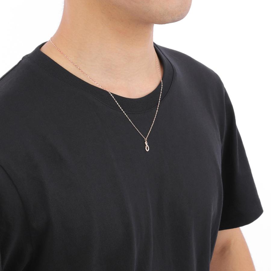Jewelry i インフィニティ ネックレス メンズ 18金 ダイヤモンド Jewelry i インフィニティ ネックレス メンズ 18金 ダイヤモンド