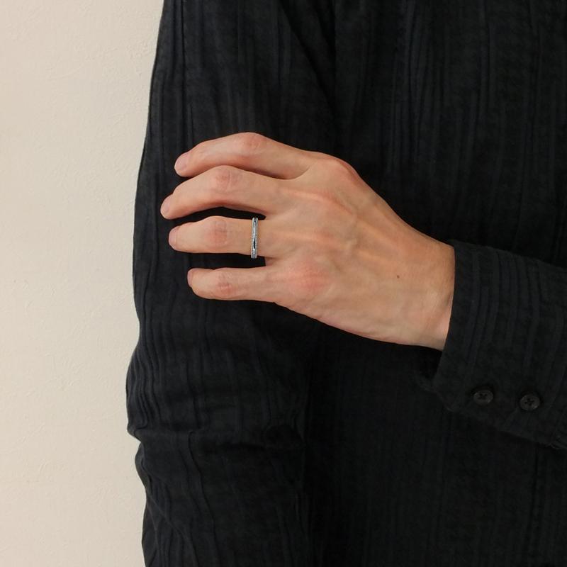 Jewelry i ミル打ち リング 2.5mm幅 プラチナ 指輪 メンズ Pt900 Jewelry i ミル打ち リング 2.5mm幅 プラチナ 指輪 メンズ Pt900