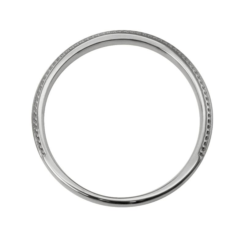ミル打ち リング 2mm幅 プラチナ 指輪 メンズ Pt900 シンプル 単品 地金 大人 結婚指輪 ペアリング 文字入れ 刻印 可能 日本製 受注｜jwl-i｜07