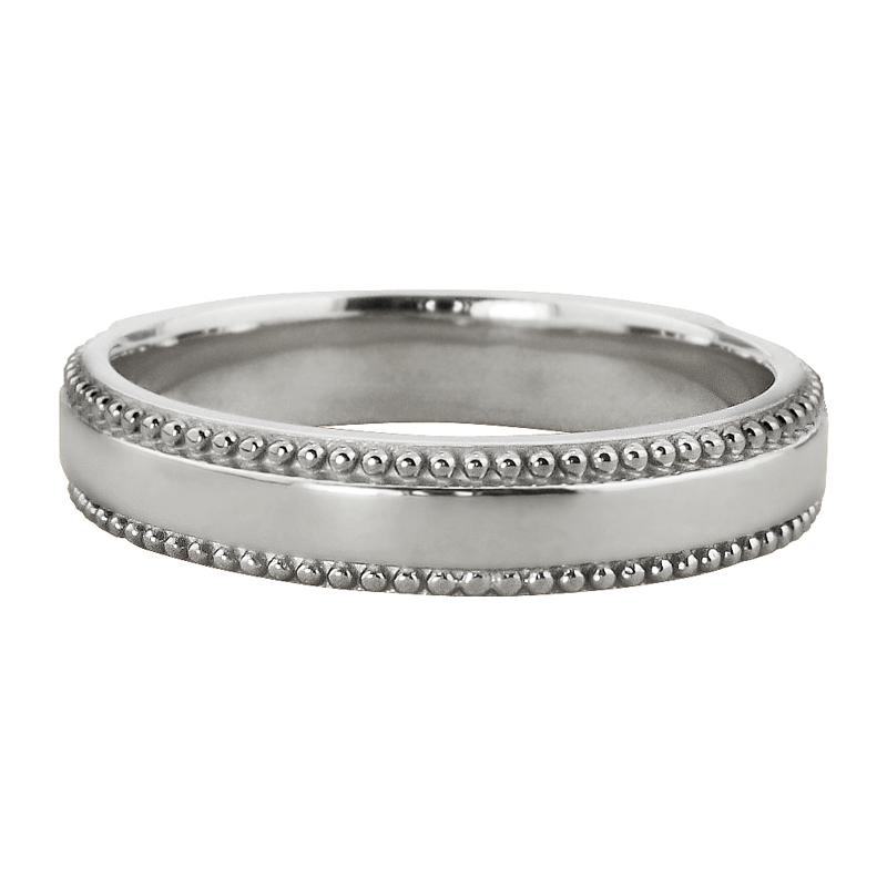 Jewelry i ミル打ち リング 4mm幅 プラチナ 指輪 メンズ Pt900 Jewelry i ミル打ち リング 4mm幅 プラチナ 指輪 メンズ Pt900