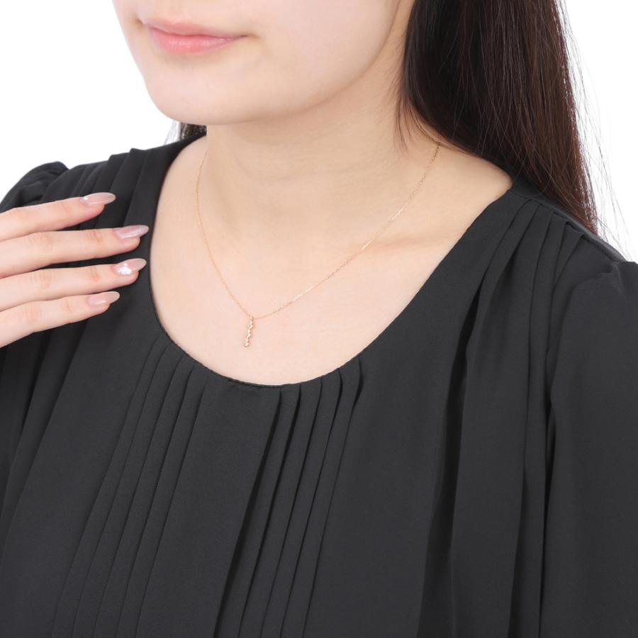 ハート ネックレス ダイヤモンド 18金 トリロジー ペンダント K18 注文製作 プレゼント ギフト 受注 爆買の画像