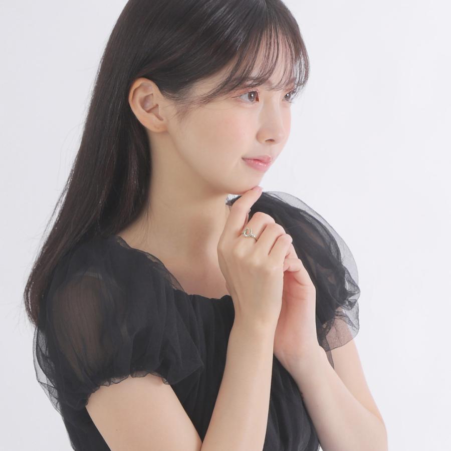 馬蹄 リング プラチナ ダイヤモンド レディース Pt900 指輪 2026年 干支 午年 開運 ペガサス ホースシュー 蹄鉄 ダイヤ 1粒 0.01ct 女性用 受注製作 爆買の画像