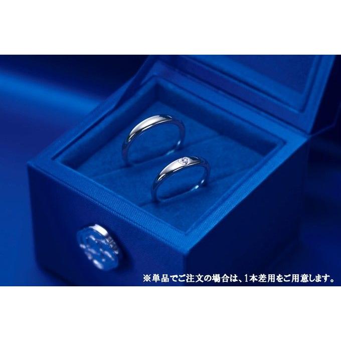 中古品 結婚指輪 マリッジリング Romantic Blue 4B1002 ロマンティックブルー Pt プラチナ 900 サファイア リング 【HOV8768960892】(31110円)