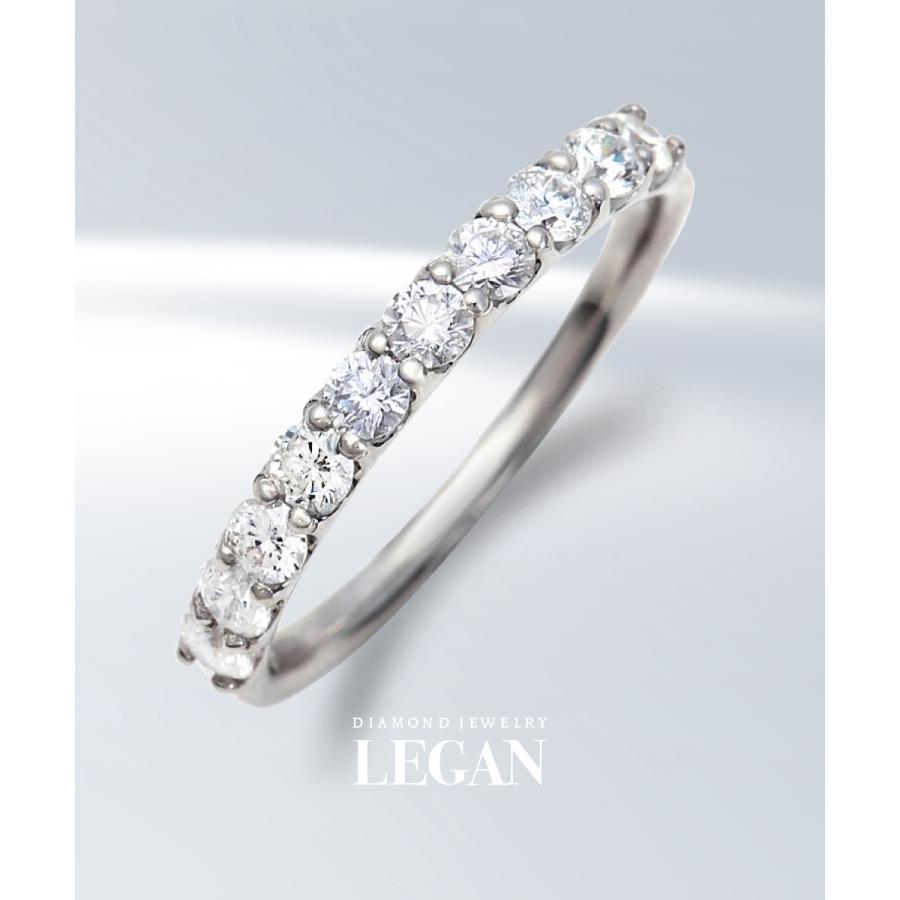 ハーフ エタニティリング ダイヤ 0.5ct プラチナ Pt 指輪 リング ハーフ エタニティリング ダイヤ 0.5ct プラチナ Pt 指輪 リング