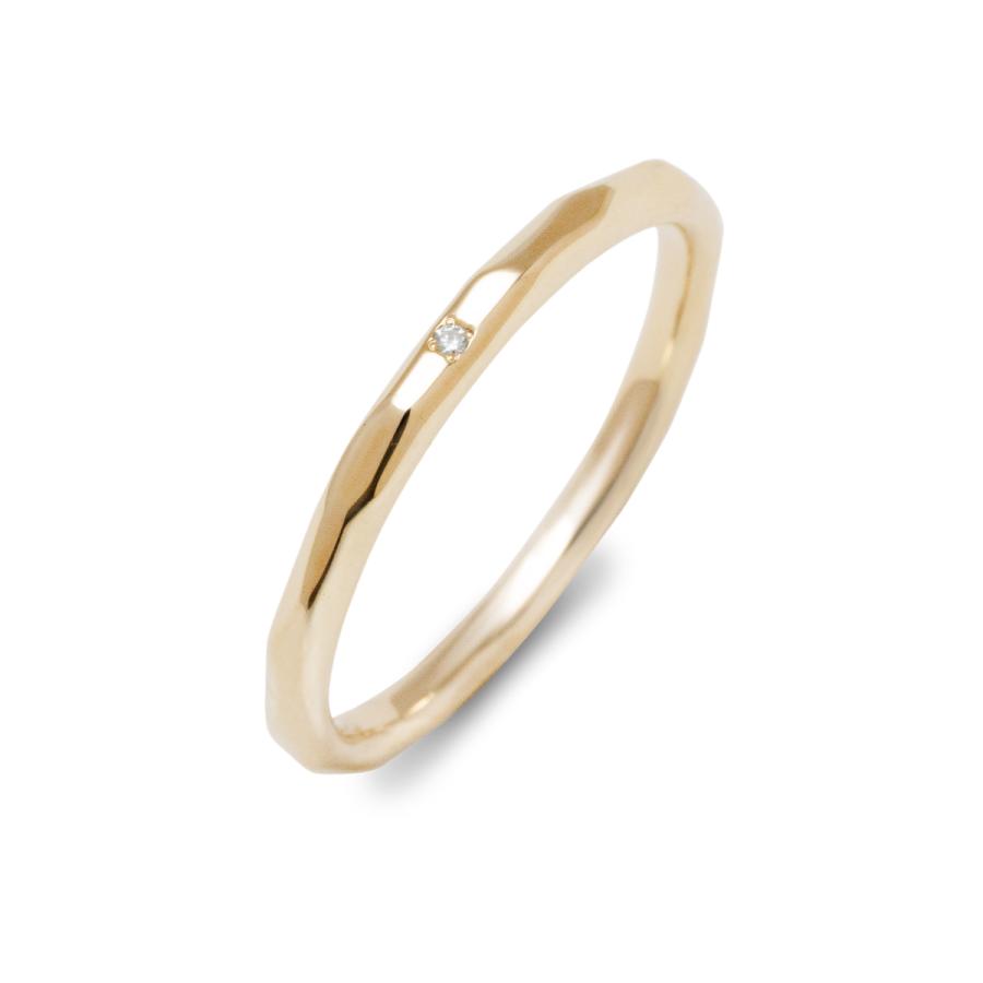 結婚指輪 マリッジリング イエローゴールド K10YG 指輪 レディース