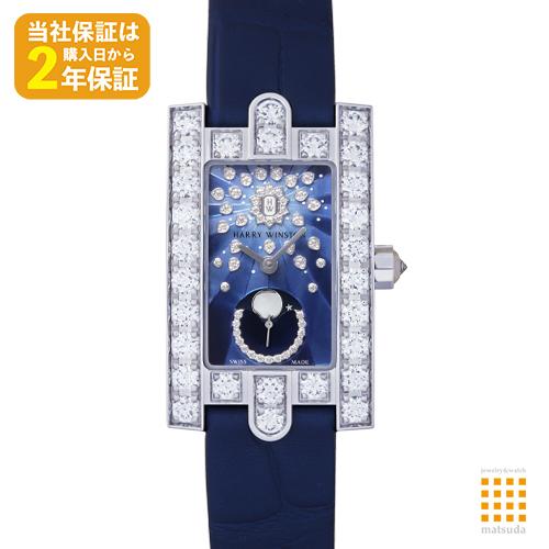 ハリー・ウィンストン　アヴェニュークラシック　ムーンフェイズ　AVEQMP21WW001