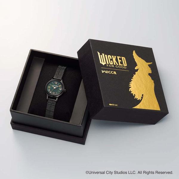 [在庫あり] シチズン【CITIZEN】ウィッカ wicca ソーラーテック ウィキッド 永遠の約束 エルファバ 限定モデル WICKED 正規品 KH4-947-41の画像