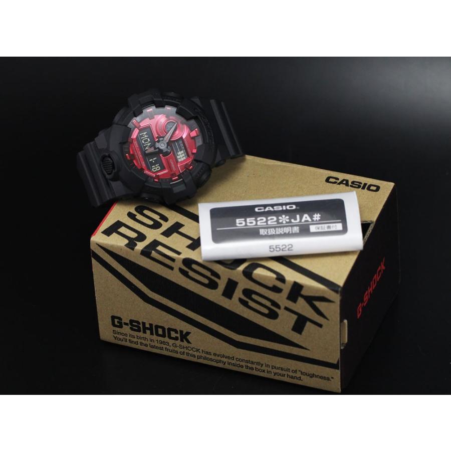 カシオは安心の正規販売店で G Shock ブラック レッドシリーズ G Shock Black Red Gショック Ga 700ar 1ajf Ga 700ar 1ajf Besshoオンラインストア 通販 Yahoo ショッピング