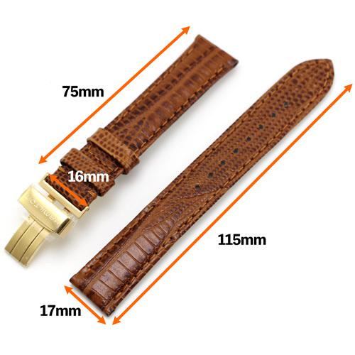 【新品】HAMILTON ベンチュラ 純正カーフストラップ ブラウン 17mm HAMILTON（ハミルトン） ベンチュラ用 純正カーフストラップ ブラウン