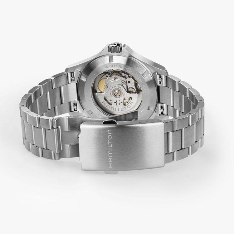 【ハミルトン公認】[即日発送][選べる5年延長保証] HAMILTON カーキフィールド キング デイデイト オート 40mm ブラック KHAKI FIELD KING 正規輸入品 H64475131の画像