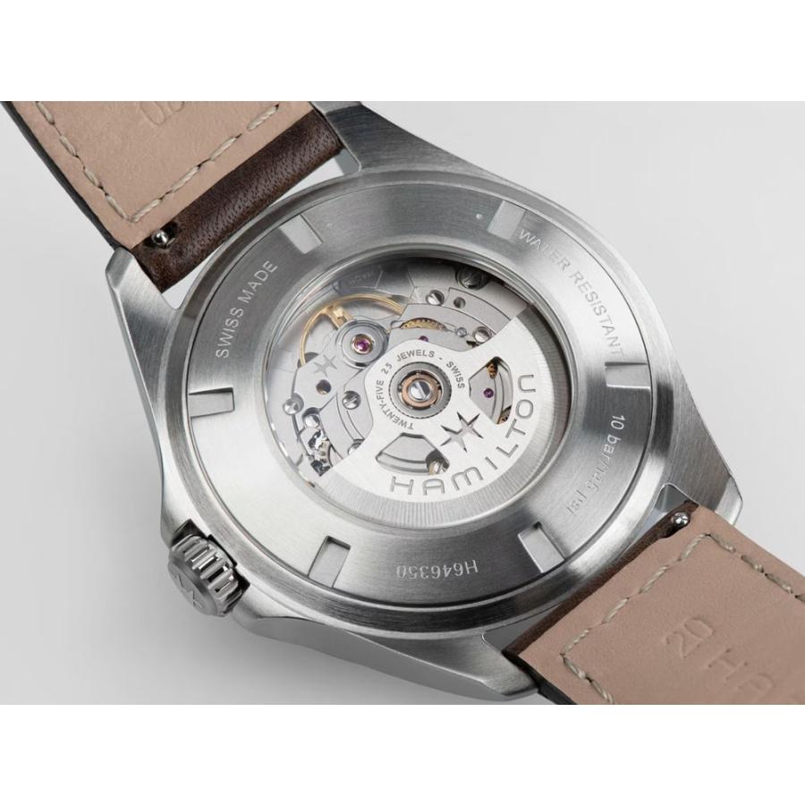 【ハミルトン公認】[即日発送][選べる5年延長保証] HAMILTON カーキ パイロット デイデイト 42mm グリーン KHAKI PILOT DAY-DATE 正規輸入品 H64635560の画像