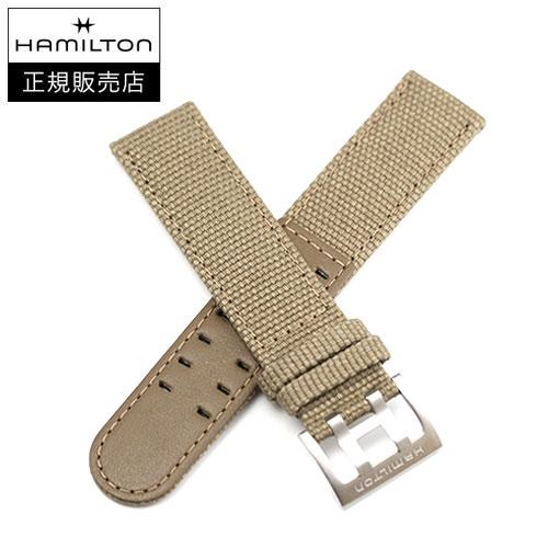 HAMILTON（ハミルトン） カーキフィールド用 純正キャンバスストラップ
