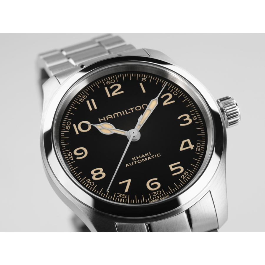 【ハミルトン公認】[即日発送][選べる5年延長保証] HAMILTON カーキ フィールド マーフ オート 38mm SSブレス KHAKI FIELD MURPH 国内正規品 H70405130の画像