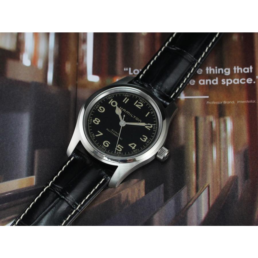 【ハミルトン公認】[即日発送][選べる5年延長保証] HAMILTON カーキ フィールド マーフ オート 42mm インターステラー KHAKI FIELD MURPH 正規輸入品 H70605731の画像