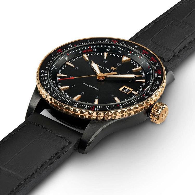 【ハミルトン公認】[即日発送][選べる5年延長保証] HAMILTON カーキアビエーション コンバーター 42mm ニヴァクロン 正規輸入品 KHAKI CONVERTER H76635730の画像