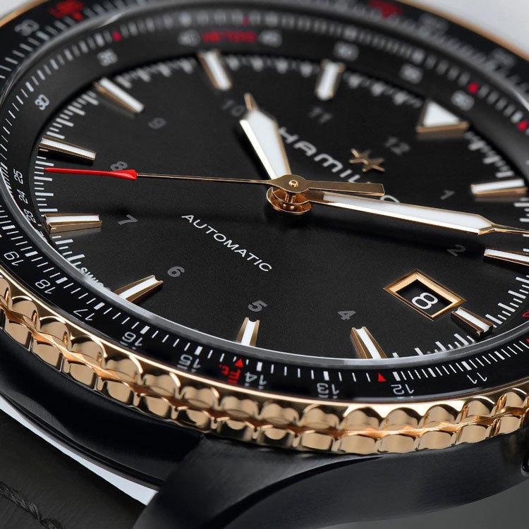 【ハミルトン公認】[即日発送][選べる5年延長保証] HAMILTON カーキアビエーション コンバーター 42mm ニヴァクロン 正規輸入品 KHAKI CONVERTER H76635730の画像