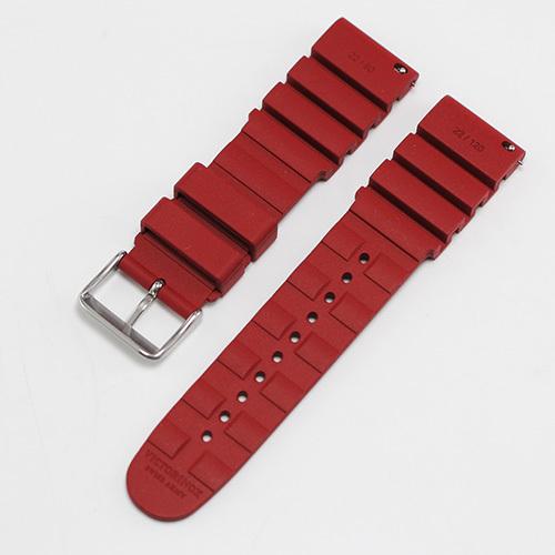 レッドダイバープロラバーストラップ - 22 MM I.N.O.X. ビクトリノックス VICTORINOX イノックスダイバー用 純正