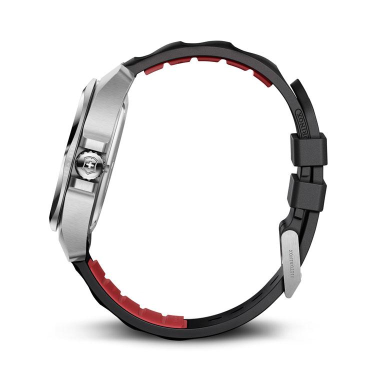 【ビクトリノックス正規販売店】[選べる5年延長保証][無金利ローン] VICTORINOX NEW イノックス クォーツ ブラック INOX QUARTZ 正規輸入品 242028の画像