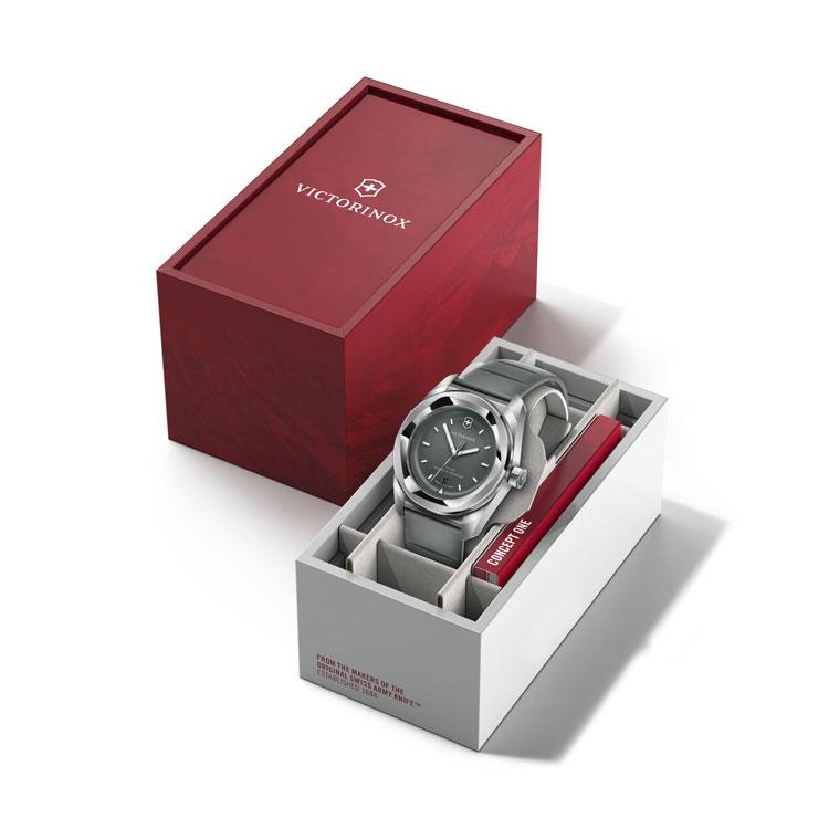 【ビクトリノックス正規販売店】[即日発送][販売店特典][無金利ローン] VICTORINOX コンセプトワン ソーラー 39mm グレー CONCEPT ONE SOLAR 正規輸入品 242052の画像