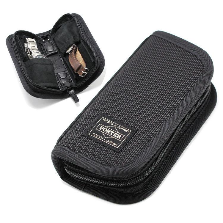 ヴァーグ ウォッチ 吉田カバン Vague Watch Porter モバイルウォッチケース ブラック 2本入れ ポーター Wc S 001 Wc S 001 Besshoオンラインストア 通販 Yahoo ショッピング