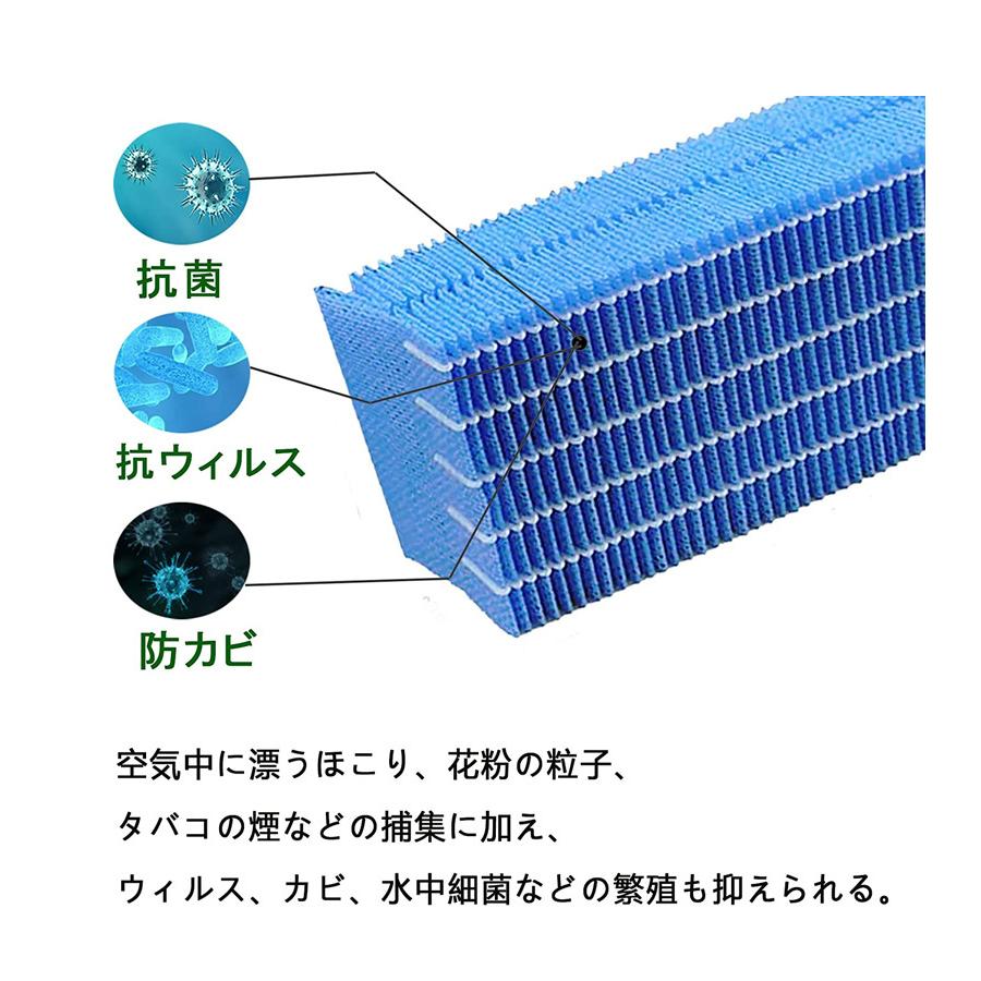 ダイニチ H060519 加湿器用 抗菌気化フィルター 2枚入り 5シーズン用 交換用加湿フィルター HD-151、HD-152、HD-242、HD-243 互換品｜jwork｜04